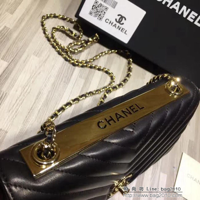 香奈兒CHANEL V982新款新顏色專櫃品質羊皮鏈條小包 DSC1252